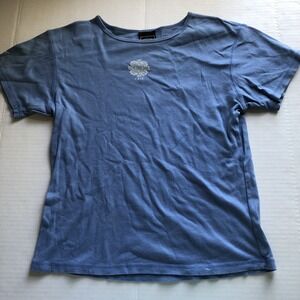 Ouray Vail Colorado Blue Women's T-Shirt Sz M A2706